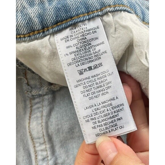 True Religion‎ Women's Joey Low Rise Flare Ombré Zigzag Measures 32” Labeled 29” - Picture 12 of 16